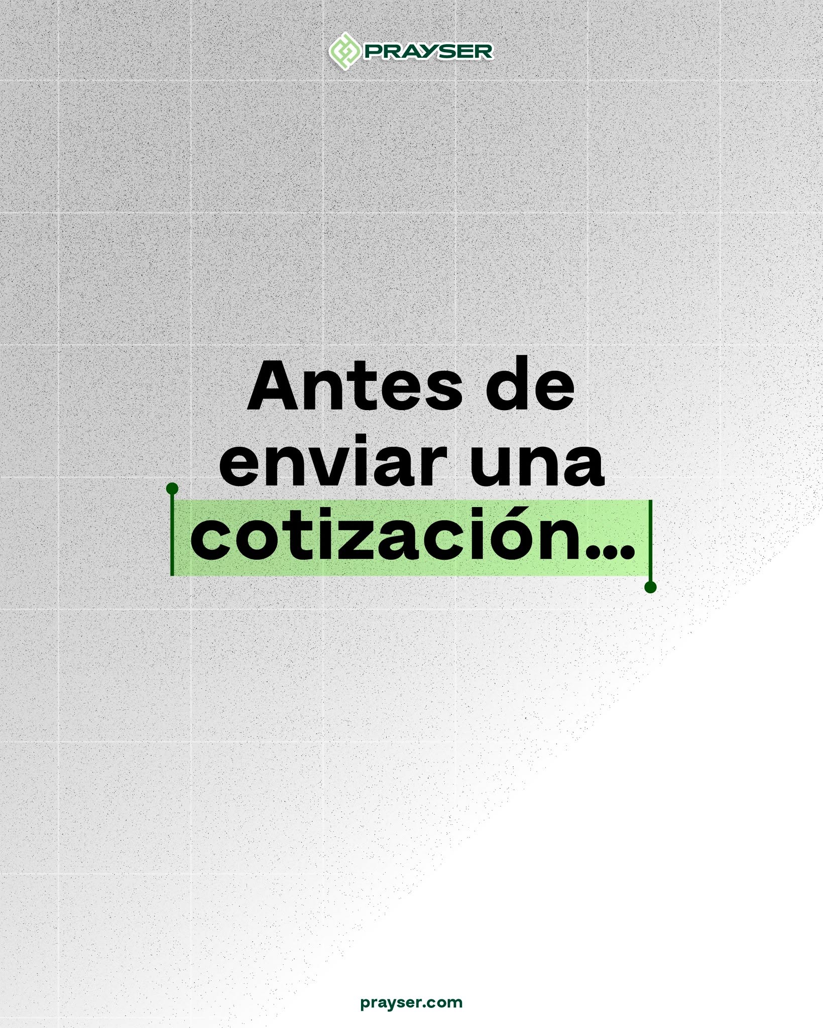 Antes de enviar una propuesta, hazte una pregunta: ¿Esto representa el nivel al que quiero jugar? Porque cada cotización